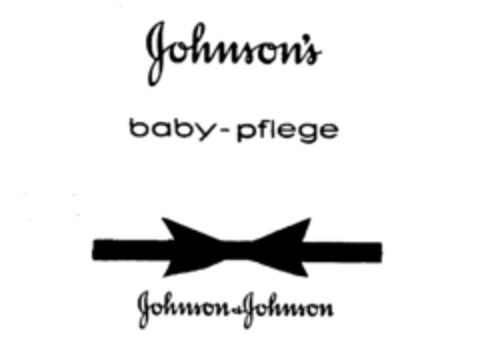 Johnson's baby-pflege Johnson-Johnson Logo (IGE, 21.06.1980)