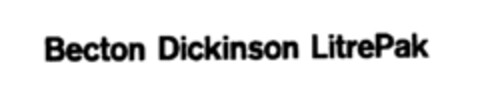 Becton Dickinson LitrePak Logo (IGE, 04.08.1986)