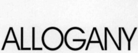 ALLOGANY Logo (IGE, 28.06.1999)