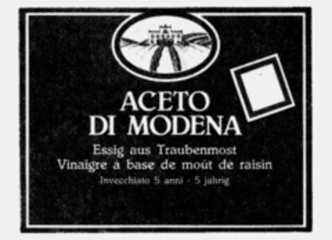 ACETO DI MODENA Logo (IGE, 12/06/1991)