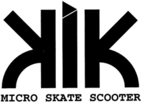 kik MICRO SKATE SCOOTER Logo (IGE, 03.12.1997)