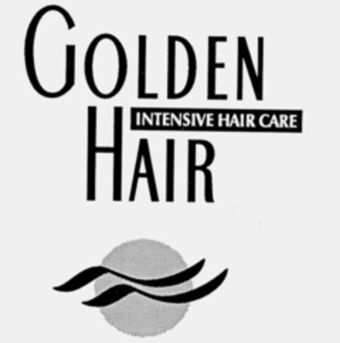 GOLDEN HAIR INTENSIVE HAIR CARE Logo (IGE, 08/22/1995)