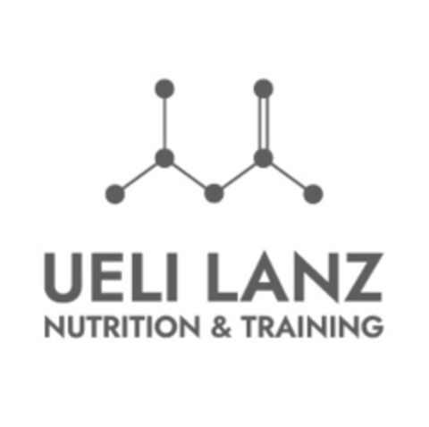 UELI LANZ NUTRITION & TRAINING Logo (IGE, 11/11/2023)