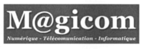 M@gicom Numérique - Télécomunication - Informatique Logo (IGE, 25.02.2002)