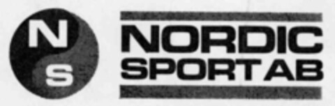 NS NORDIC SPORT AB Logo (IGE, 07/17/1973)