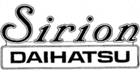 Sirion DAIHATSU Logo (IGE, 30.06.1997)