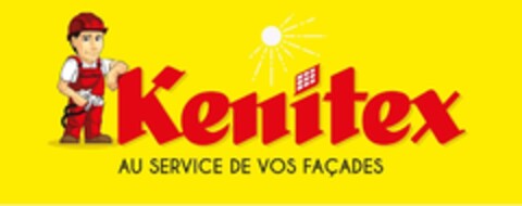 Kenitex AU SERVICE DE VOS FAçADES Logo (IGE, 28.04.2020)