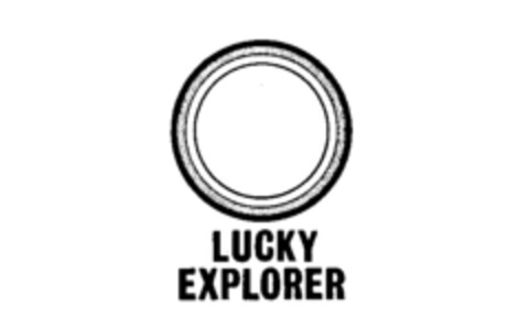 LUCKY EXPLORER Logo (IGE, 09/22/1988)