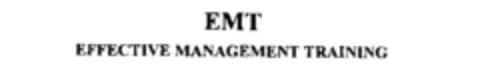 EMT EFFECTIVE MANAGEMENT TRAINING Logo (IGE, 02.06.1995)