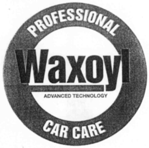 Waxoyl ADVANCED TECHNOLOGY PROFESSIONAL CAR CARE Logo (IGE, 24.09.2001)