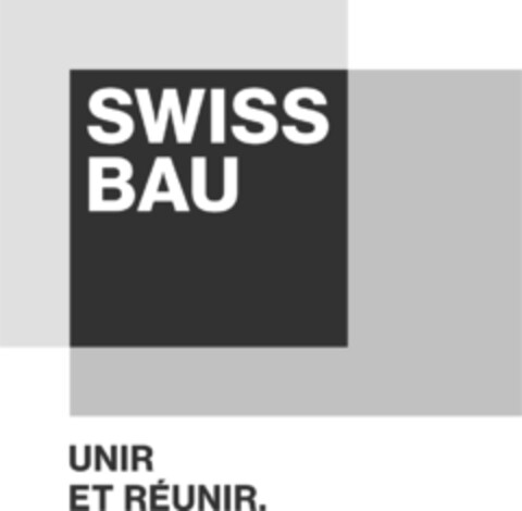 SWISS BAU UNIR ET RÉUNIR. Logo (IGE, 06/13/2017)