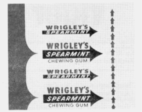 WRIGLEY'S SPEARMINT CHEWING GUM Logo (IGE, 02.12.2011)