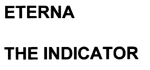 ETERNA THE INDICATOR Logo (IGE, 10.05.2002)