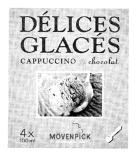 DÉLICES GLACÉS CAPPUCCINO & chocolat Logo (IGE, 07/05/2000)