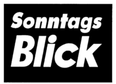 Sonntags Blick Logo (IGE, 10.11.2000)