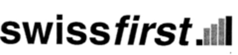 swissfirst. Logo (IGE, 28.11.2000)