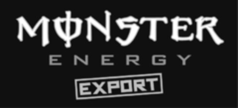 MONSTER ENERGY EXPORT Logo (IGE, 10/29/2019)