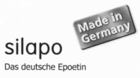 silapo Das deutsche Epoetin Made in Germany Logo (IGE, 06.12.2007)