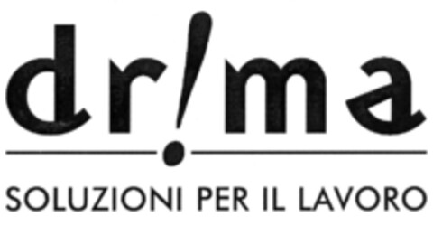 drima SOLUZIONI PER IL LAVORO Logo (IGE, 05.05.2009)