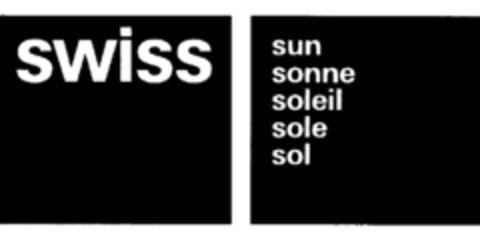 swiss sun sonne soleil sole sol Logo (IGE, 28.01.2002)