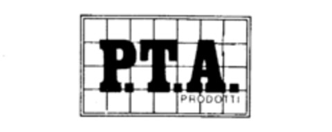 P.T.A. PRODOTTI Logo (IGE, 23.10.1987)