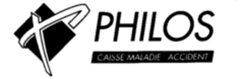 PHILOS CAISSE MALADIE-ACCIDENT Logo (IGE, 10/07/1994)