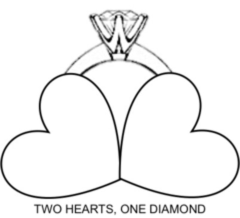 TWO HEARTS, ONE DIAMOND Logo (IGE, 01.10.2020)