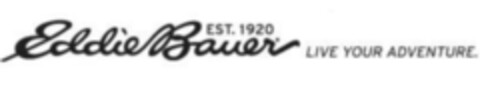 Eddie Bauer EST. 1920 LIVE YOUR ADVENTURE. Logo (IGE, 21.10.2015)