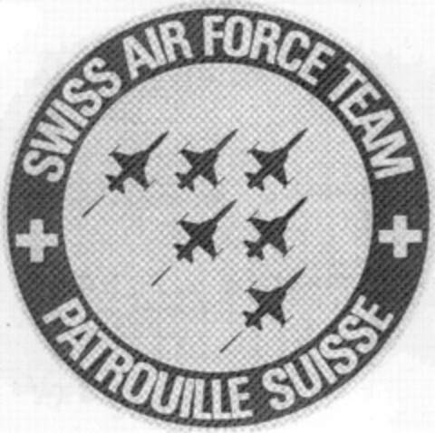 SWISS AIR FORCE TEAM PATROUILLE SUISSE Logo (IGE, 13.11.2009)