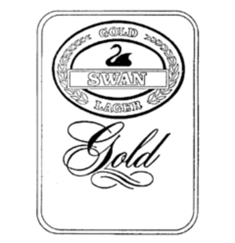 SWAN GOLD LAGER GOLD Logo (IGE, 02/08/1988)