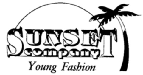 SUNSET company Young Fashion Logo (IGE, 10.07.1992)