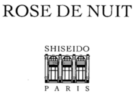 ROSE DE NUIT SHISEIDO PARIS Logo (IGE, 06/21/2000)