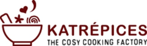 KATRÉPICES THE COSY COOKING FACTORY Logo (IGE, 01.10.2008)