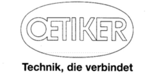 OETIKER Technik, die verbindet Logo (IGE, 04/19/1996)