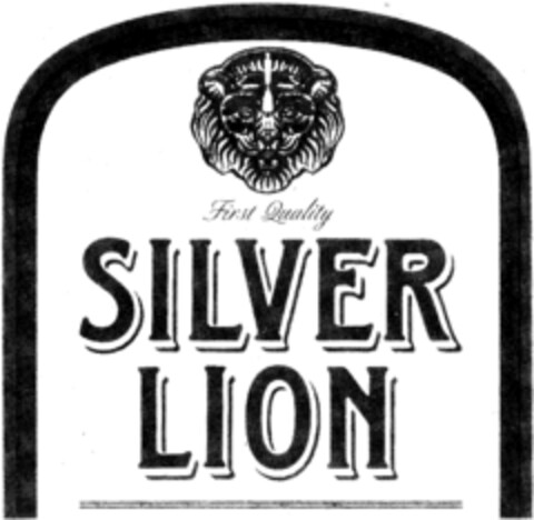 SILVER LION First Quality Logo (IGE, 16.04.1999)