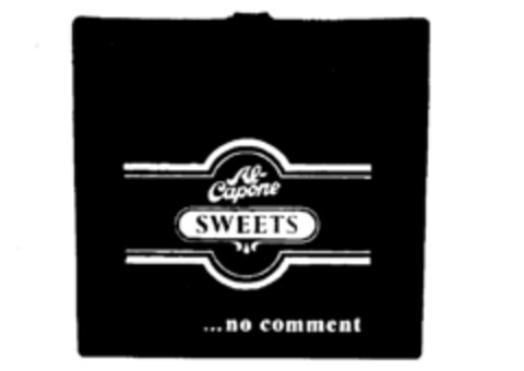 Al Capone SWEETS ...no comment Logo (IGE, 07/11/1988)