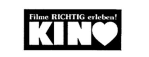 Filme RICHTIG erleben. KINO Logo (IGE, 14.08.1986)