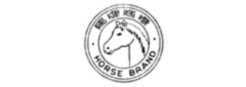 HORSE BRAND Logo (IGE, 18.04.1986)