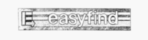 E easyfind Logo (IGE, 27.11.1985)