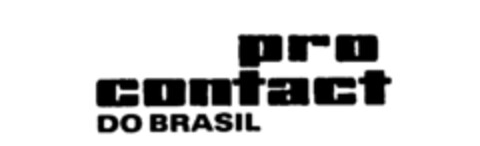 pro contact DO BRASIL Logo (IGE, 05.04.1989)