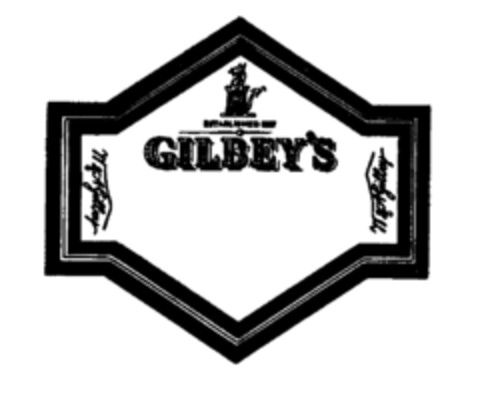 GILBEY'S Logo (IGE, 26.01.1981)