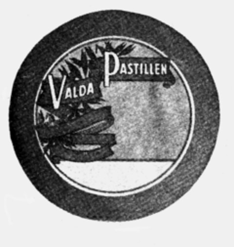 VALDA PASTILLEN Logo (IGE, 25.03.1980)