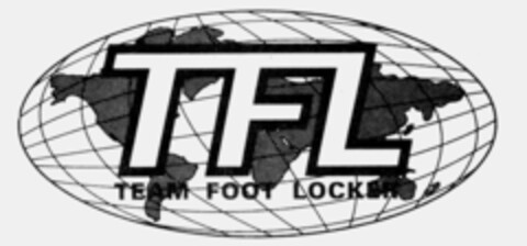 TFL TEAM FOOT LOCKER Logo (IGE, 03/31/1992)