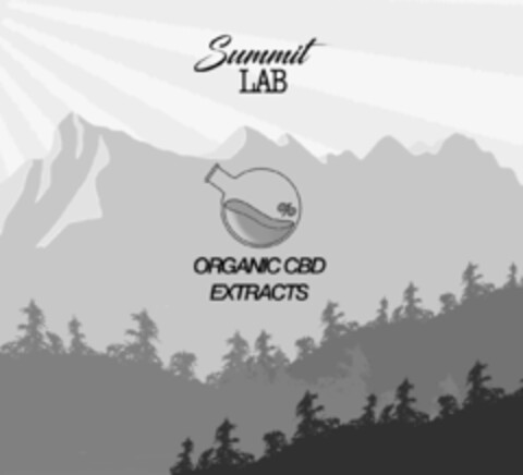 Summit LAB % ORGANIC CBD EXTRACTS Logo (IGE, 14.04.2021)