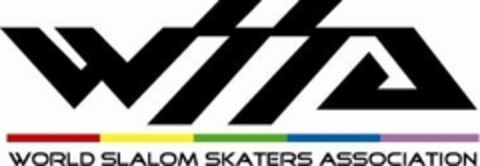 WSSA WORLD SLALOM SKATERS ASSOCIATION((fig.)) Logo (IGE, 10/20/2008)