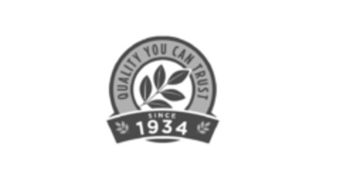 QUALITY YOU CAN TRUST SINCE 1934 Logo (IGE, 12/23/2015)