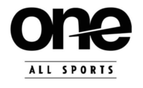 one ALL SPORTS Logo (IGE, 03.04.2018)