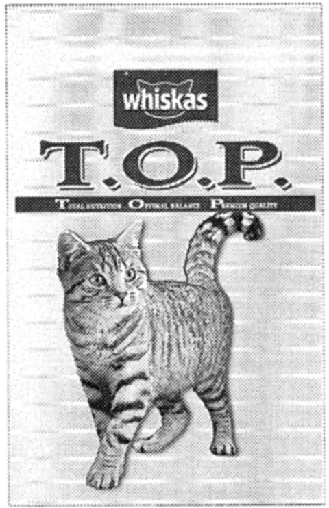 whiskas T.O.P. TOTAL OPTIMAL BALANCE PREMIUM QUALITY Logo (IGE, 22.02.1999)