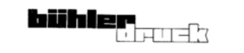 bühler druck Logo (IGE, 03.09.1991)