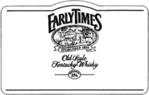 EARLYTIMES Old Style Kentucky Whisky Logo (IGE, 30.03.1998)